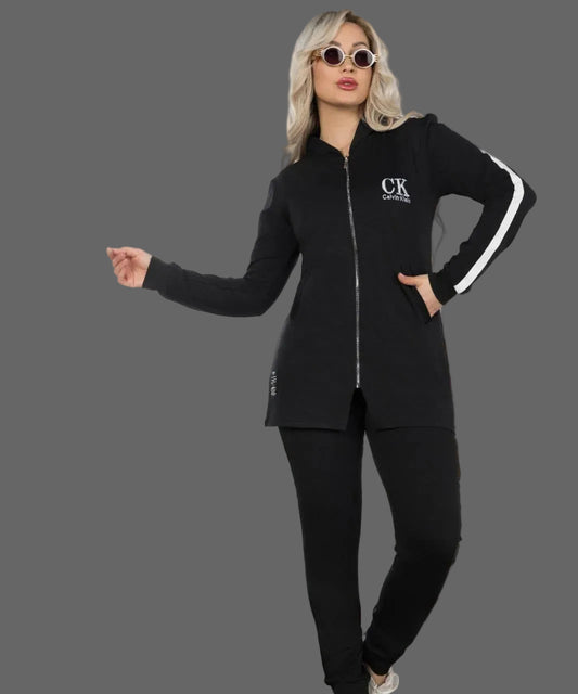 Tuta da Donna a Due Pezzi in Cotone