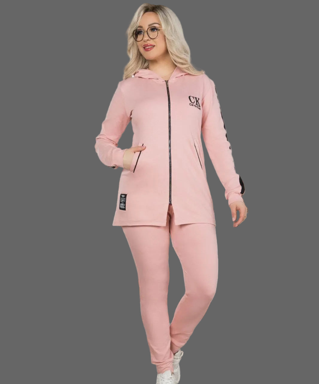 Tuta da Donna a Due Pezzi in Cotone