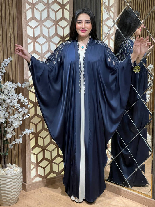 Complete Tunic and Silk Velvet Trousers with Italian Rhinestones