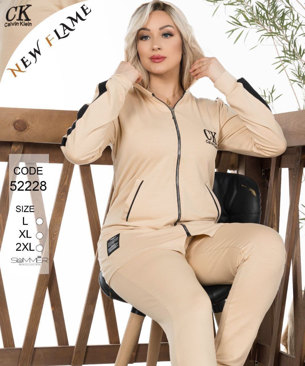 Women's to Two Pieces Cotton Suit