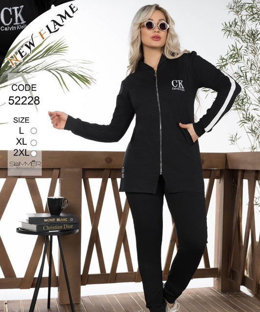 Women's to Two Pieces Cotton Suit