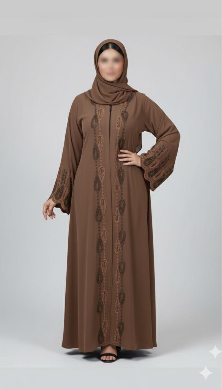 Abaya in Seta Stile Golfo