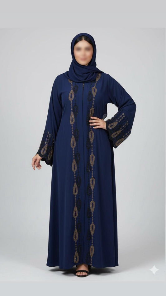 Abaya in Seta Stile Golfo