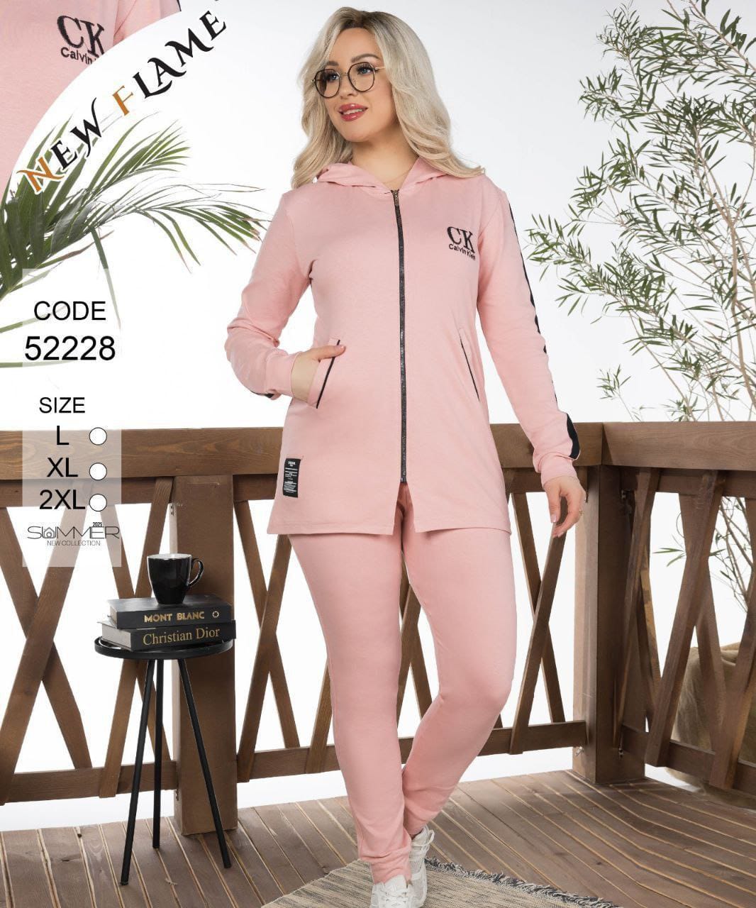Women's to Two Pieces Cotton Suit