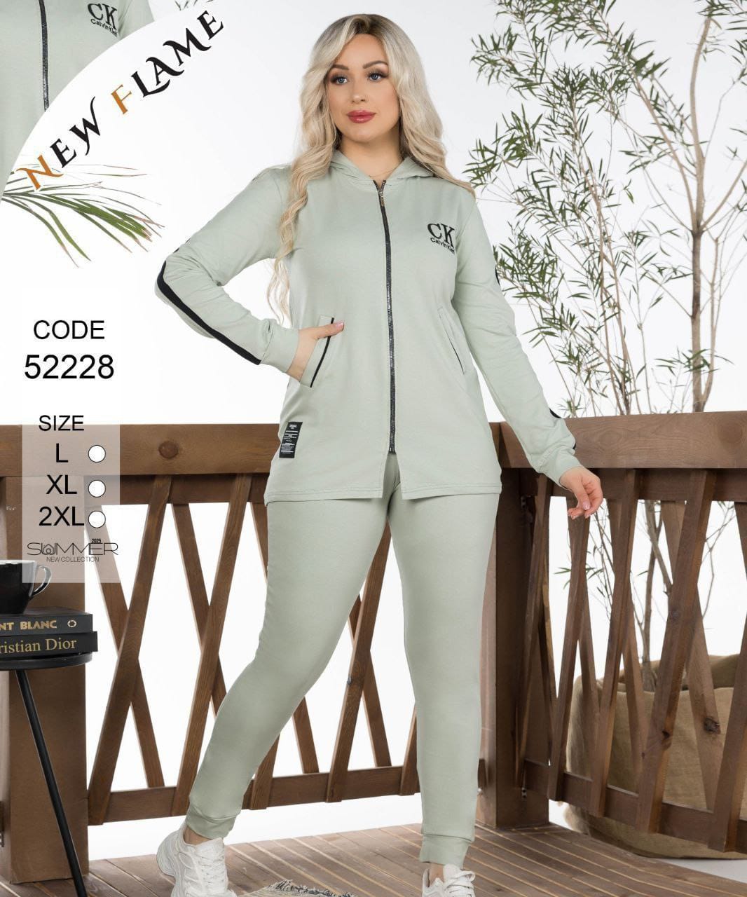 Women's to Two Pieces Cotton Suit